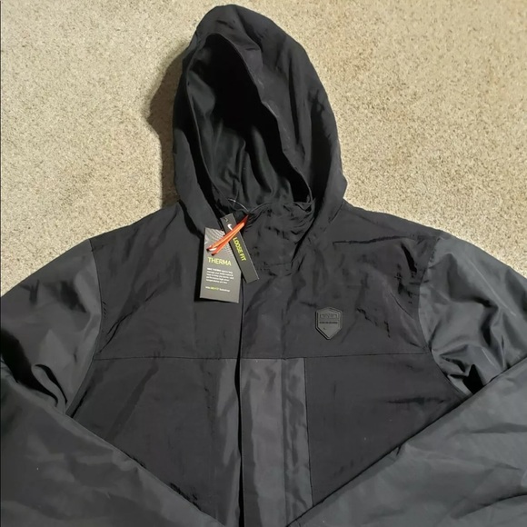 Nike Lebron James ID Therma Winter Jacket Basketball Black XL AT3902-010 New - Picture 6 of 6